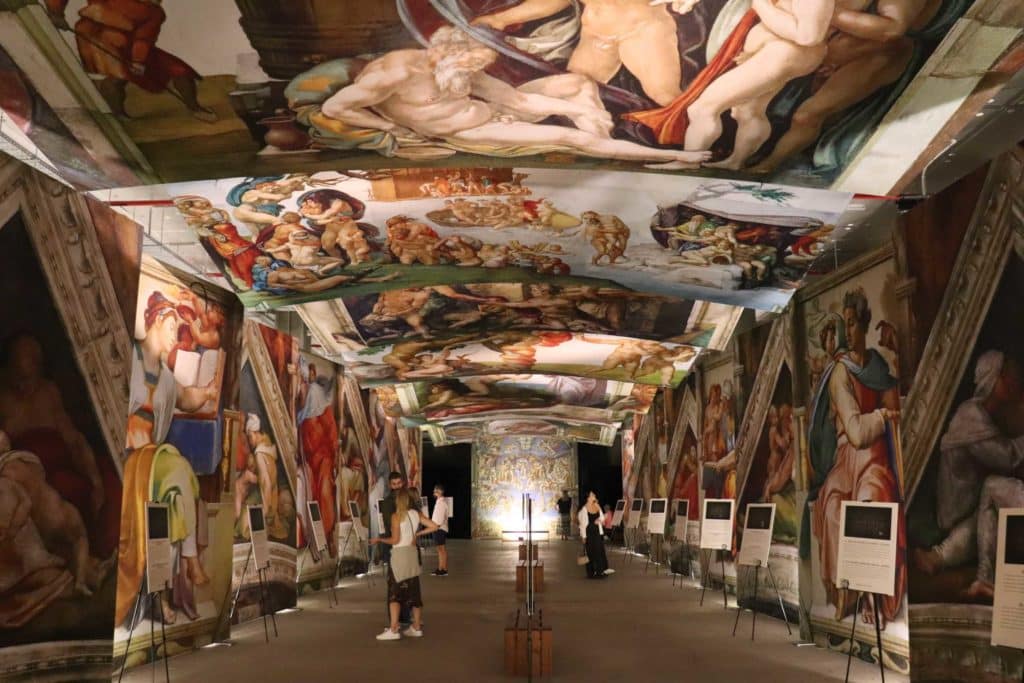 Michelangelo exhibition in sydney