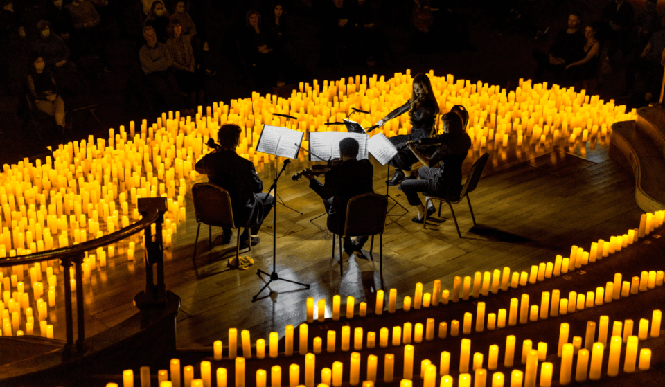 Famous Film Scores And Soundtracks Come Alive On Stage Thanks To Candlelight And A String Quartet