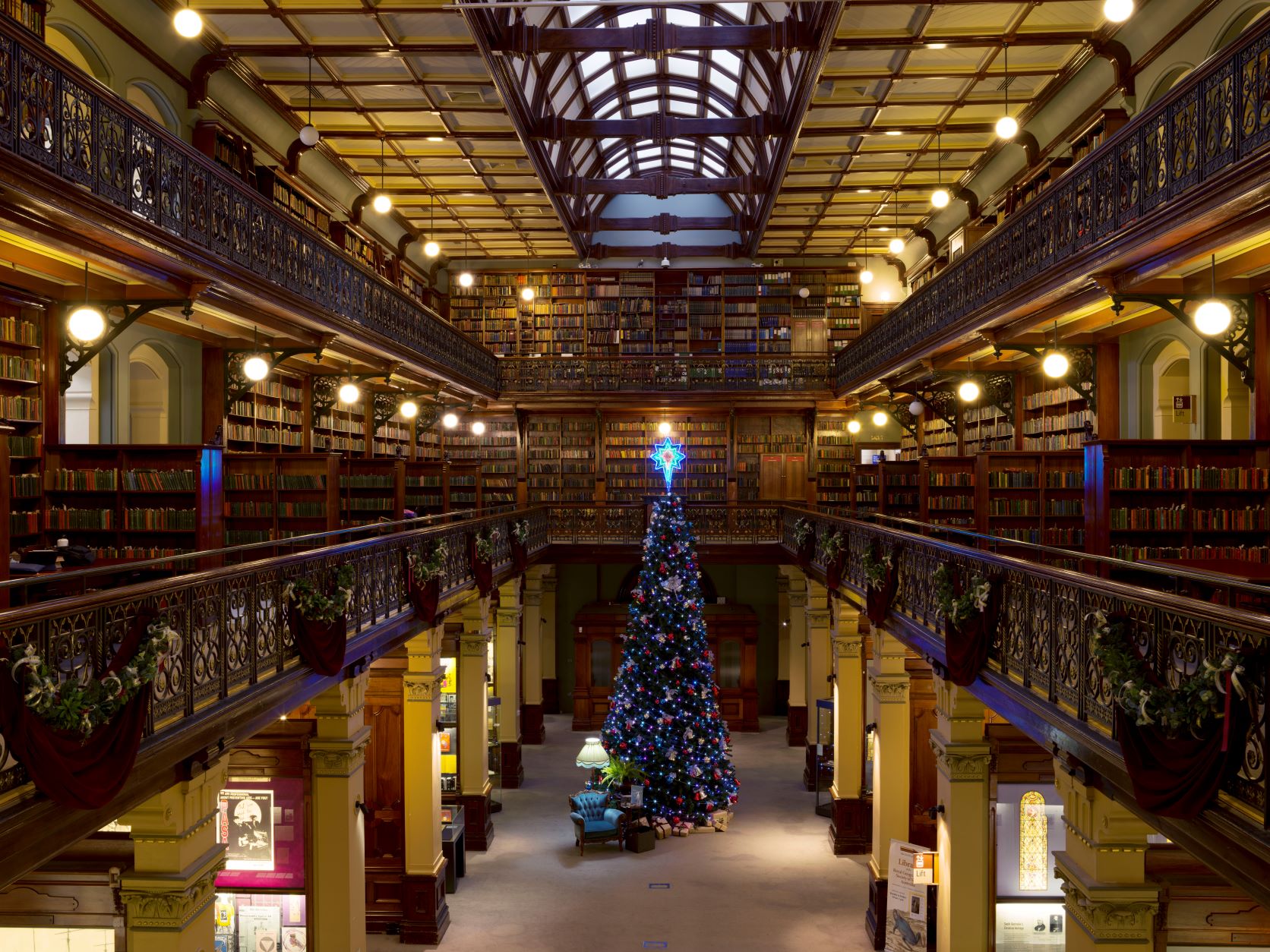 Adelaide's Tallest Christmas Tree To Light Up The State Library Of