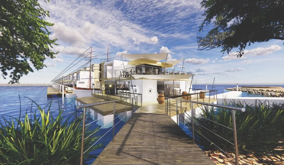 A Floating Gin Cellar Door Has Been Announced For Port Vincent, In An Australian First